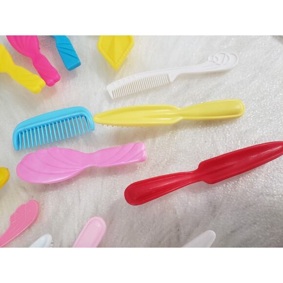 20 Vintage Doll Barbie My Little Pony Brushes Comb Toy LOT 80s 90s - Picture 4 of 11
